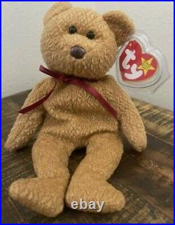 Details about   RARE RETIRED TY BEANIE BABY 'CURLY' THE BEAR WITH MANY ERRORS NEW CONDITION 