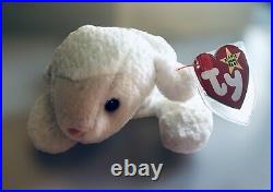 Ty Beanie Baby Fleece Lamb Beanbag Plush Original Tag 1996 PE 4th Gen 4125 for sale online 