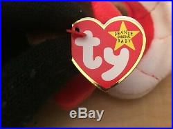 TY Beanie Baby GOBBLES TURKEY Rare/Retired Vintage Birthday Nov 27 1996 JKT11