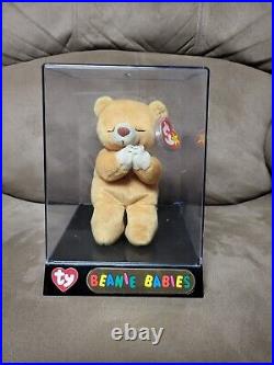TY Beanie Baby Hope The Praying Bear 1998 RARE