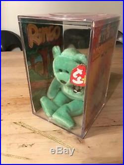 TY Beanie Baby Kicks Rare with Tag Error Immaculate Condition