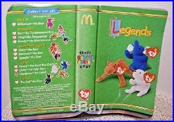 TY Beanie Baby Legends CHILLY and HUMPHREY 2 out of 3 of the set RARE in pkg