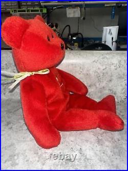 TY Beanie Baby'OSITO' MINT condition RARE Retired ERRORS