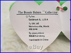 TY Beanie Baby Original LEGS the Frog 1993 PVC RARE