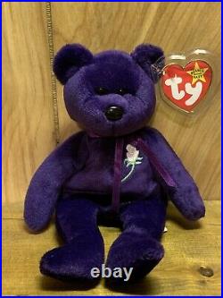 TY Beanie Baby Princess the (Diana) Bear from 1997 Rare & Retired MINT