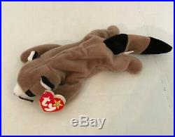 TY Beanie Baby RINGO The Raccoon 1995 Rare Retired Vintage & Collectable