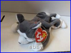 Ty Beanie Baby Nanook 1996 4th Generation Hang Tag PVC Filled 