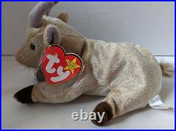 TY Beanie Baby Rare Retired Original Pristine Mint Condition 1999 Goatee Goat