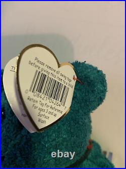 TY Beanie Baby Rare Retired Original Pristine Mint Condition 1999 Wallace Bear