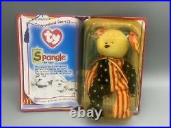 TY Beanie Baby-Rare Spangle The Bear McDonalds 1999 New In Box