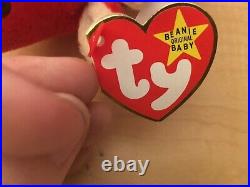 TY Beanie Baby SNORT THE BULL Rare/Retired Vintage Birthday May 15 1995 JKT8