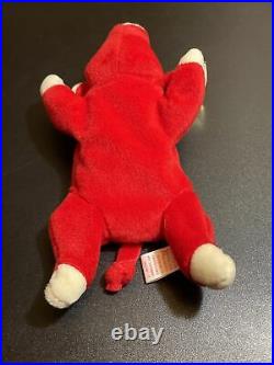 TY Beanie Baby Snort The Bull 1995 Retired Rare Numerous Tag Errors Numeric Date