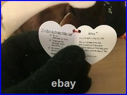 TY Beanie Baby WISE THE OWL Rare/Retired Vintage Birthday May 31 1997 JKT11