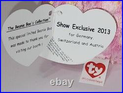 TY Beanie Boos GERMANY SHOW EXCLUSIVE PENGUIN TOY FAIR 2013 RARE MWMTs