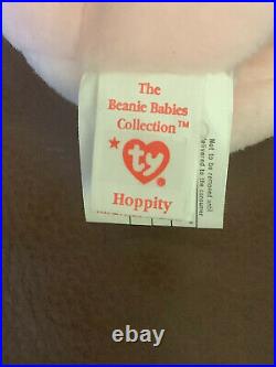 TY Beanie Hippity Hoppity Floppity Set Ultra Rare 2 Can Tags INVESTMENT QUALITY