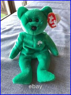 Details about   Ty Beanie Baby Erin The Bear Mint Hang Tag 1997 free shipping 