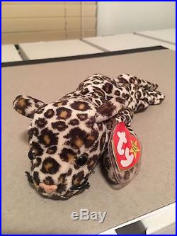 TY Original Beanie Baby FRECKLES The Leopard-MINT/PERFECT CONDITION/RARE/RETIRED