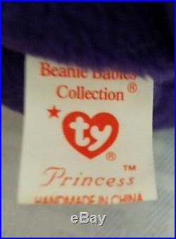 TY Princess Diana Beanie Baby 1997 Retired RARE