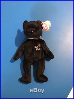 The End Bear Beanie Baby Retired/Rare Mint Condition