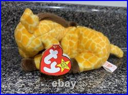 Twigs Ty Beanie Baby, Rare! Multiple Tag Errors/PVC Pellets/ Limited Edition