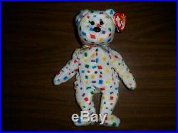 Ty 2K Beanie Baby Bear 1999 With Tag Attached and RARE TAG ERRORS