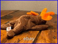 Ty Beanie Babies Chocolate Moose 1993 RARE, ERRORS (Retired, Baby) #4015