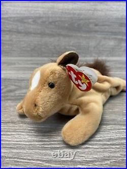 Ty Beanie Babies Derby the Horse Rare Retired with Tag Errors