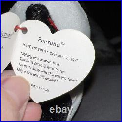 Ty Beanie Babies Fortune Panda 1997 RARE, ERRORS (Retired, Baby) #4196
