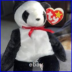 Ty Beanie Babies Fortune Panda 1997 RARE, ERRORS (Retired, Baby) #4196