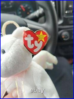 Ty Beanie Babies, Halo, Brown Nose, Multiple TAG ERRORS! VERY RARE