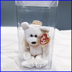 Ty Beanie Babies Halo the Angel Bear Toy Rare