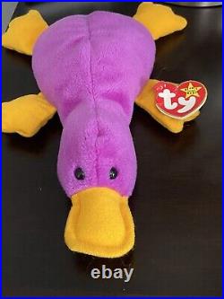 Ty? Beanie Babies? Patti The Platypus RARE&RETIRED 4025