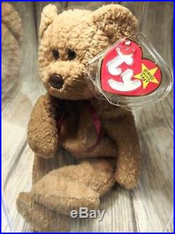 Ty Beanie Babies RARE Retired CURLY w Tag Errors ORIGIINAL/Suface PVC1ST EDITION