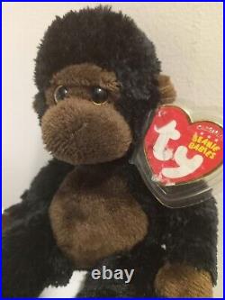 Ty Beanie Babies Rare CONGO with Tag Errors 2010/2011 Retired