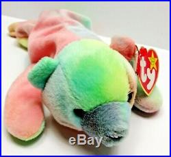 Ty Beanie Babies Sammy The Bear 1998 Extremely Rare With Errors Collectors Dream