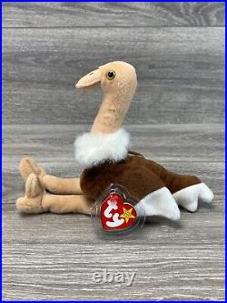 Ty Beanie Babies Stretch Rare with tag errors Retired