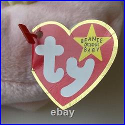 Ty Beanie Babies Swirly the Snail (0008421042494) RARE with Tag Errors