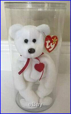 Ty Beanie Babies Valentino Bear 1993 Brown Nose RareVintageCollectable