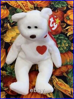 Ty Beanie Babies Valentino RARE Brown Nose 93/94 Mint New Tags