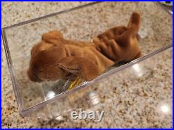 Ty Beanie Babies Weenie The Dachshund Dog Toy RARE 1995