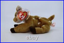 Ty Beanie Babies Whisper Deer 1997 1998 RARE, ERRORS (Retired, Baby)
