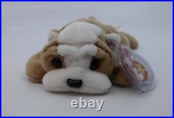Ty Beanie Babies Wrinkles Bulldog 1996 RARE, ERRORS (Dog, Retired, Baby)