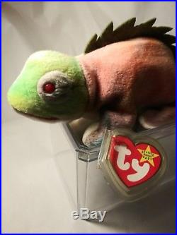Ty Beanie Babies rare retired with tag ERRORS Rainbow PVC 1st Edition Best Gift