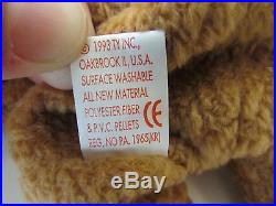 Ty Beanie Baby 1993/1996 Curly with PVC pellets TAG ERRORS SUPER RARE