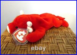 Ty Beanie Baby 3rd Gen. New & Very Rare Tabasco the Bull with Perfect Mint Tags
