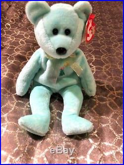 Ty Beanie Baby Ariel the Bear 2000 Pediatric AIDS Foundation Charity-RARE MINT