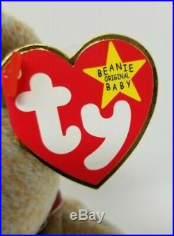 Ty Beanie Baby Babies RARE 1999 SIGNATURE Bear Excellent Condition RETIRED