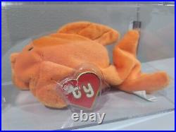 Ty Beanie Baby Babies Rare 2nd 1st Gen Goldie TBB Authenticated