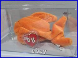 Ty Beanie Baby Babies Rare 2nd 1st Gen Goldie TBB Authenticated