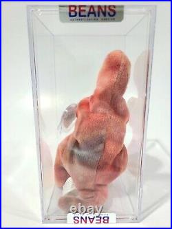 Ty Beanie Baby Babies Rare 3rd 1st Gen Tag Rex TBB Authenticated MWMT-MQ